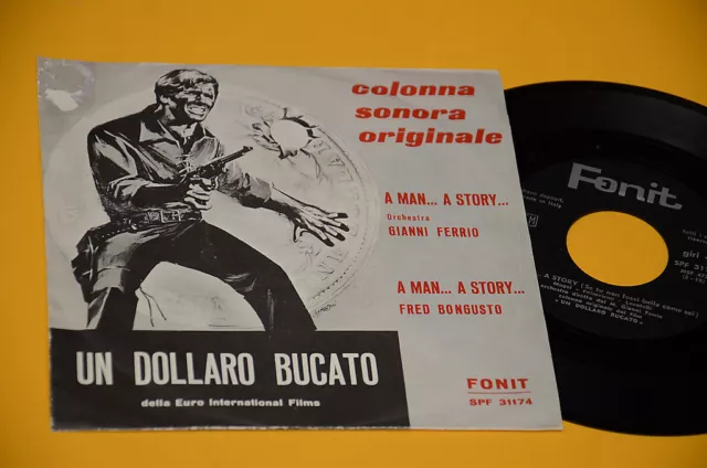 "F Bongusto G. Ferrio 7"" Un Dollaro Bucato 1° St Orig 1965 Nm !!"