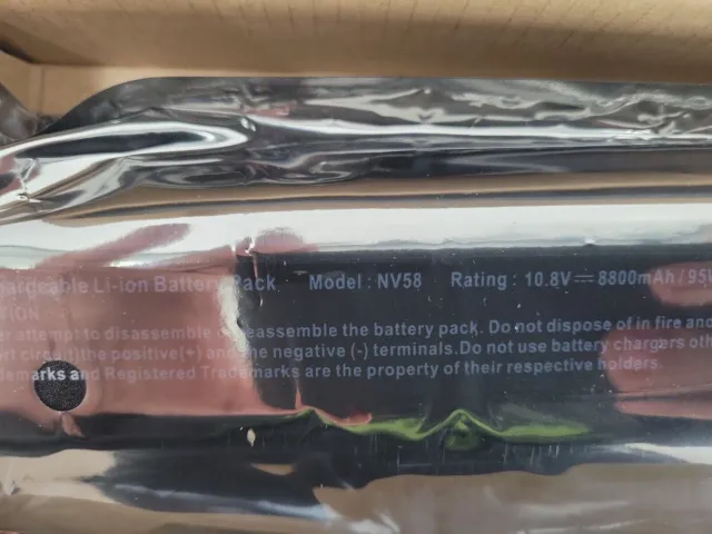 New 8800mAh Battery for Gateway NV52 NV53 NV54 NV56 NV58 NV5214U MS2285  EB-9522