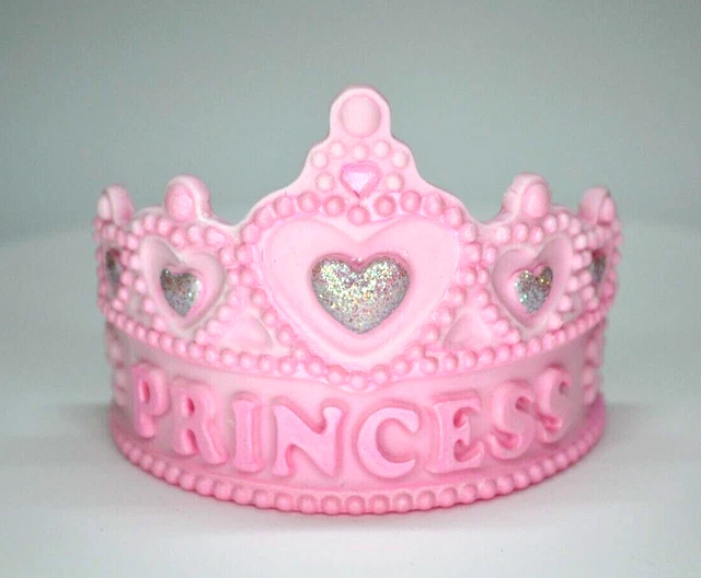 EDIBLE PRINCESS TIARA birthday cake topper. princess crown cake topper ...