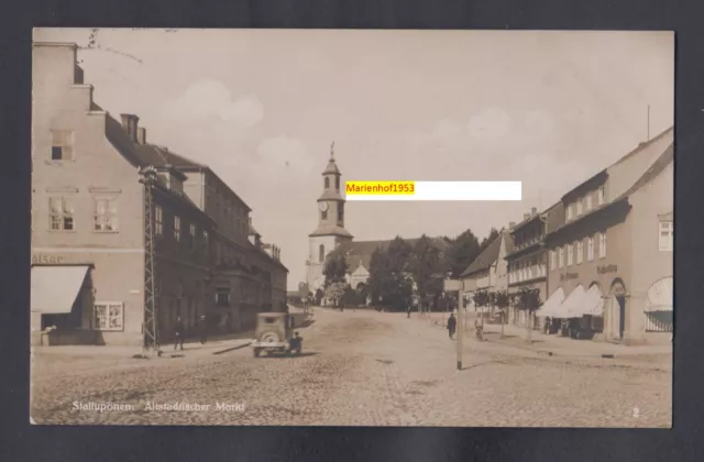 B 315/AK Stallupönen-Nesterow (Gumbinnen i. Ostpreußen "Markt" 1939