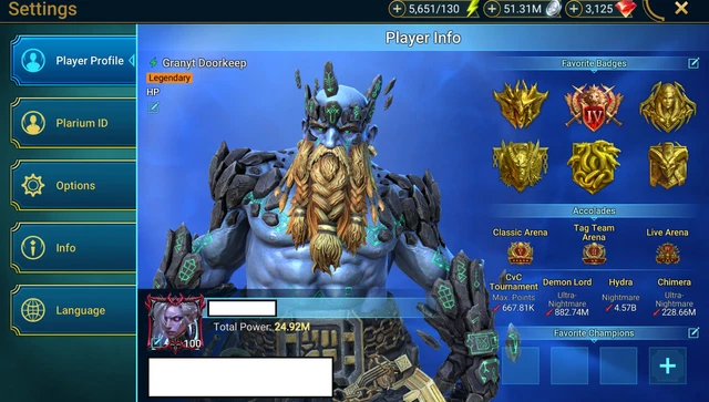 Compte Raid Shadow Legends – 8M De Puissance – Plateforme Android/PC