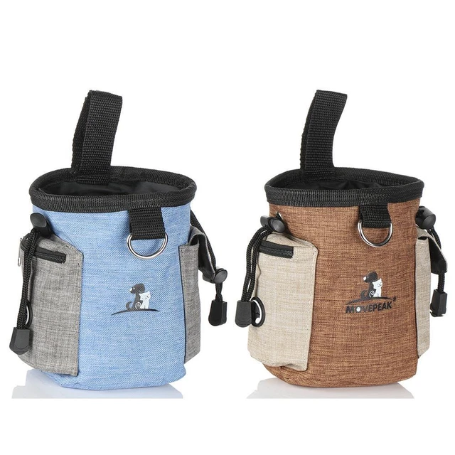 Portacibo borsa per trattamento cane borsa per cibo borsa per snack sacco per porcellino addestramento borsa per cuccioli