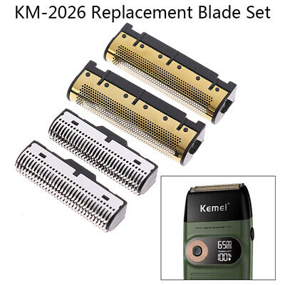 Juego de cuchillas de repuesto para recortadora de cabello Kemei Km-2026 cortadora barbero corte HeYB