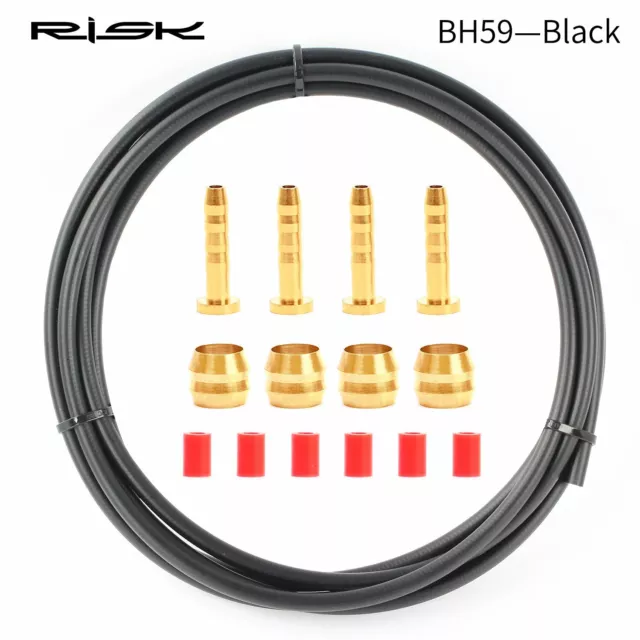 Olive Connector Insert/Hydraulic Bicycle Brake Hose Kit For Shimano BH59/BH90 UK