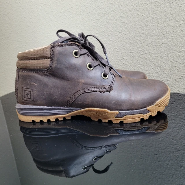5.11 TACTICAL PURSUIT Chukka Leather Distressed Brown Men s Size 6.5 39.99 PicClick