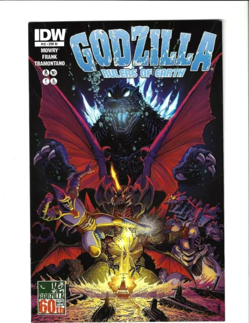 Godzilla Rulers Of Earth #12 Cvr Ri May 2014 Idw Cov.by Jeff Zomow 10.0 Gem Mint