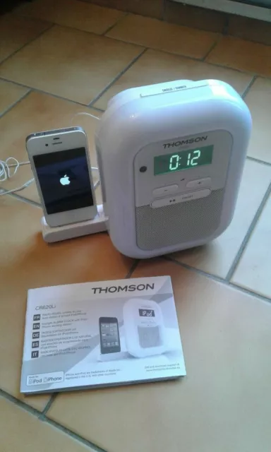 Station D'accueil Iphone Ipod 3  3Gs 4 Thomson Radio Reveil Lumiere Du Jour Inte 3