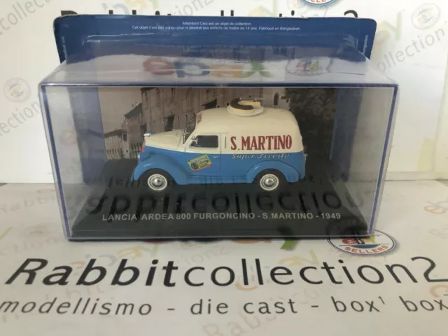 Die Cast " Lancia Ardea 800 Furgoncino S. Martino - 1949 " Pubblicitari New 1/43