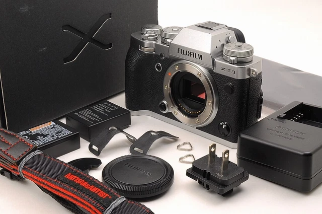 30 Shots Fujifilm X-T3 26.1MP Digital Camera [Near Mint in Box] - Silver #955