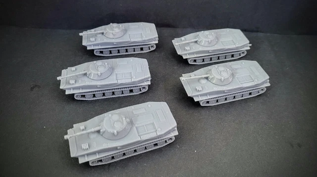 Flames of War: Vietnam PAVN PT-76 (K-3) Platoon X5 'Nam lot resin