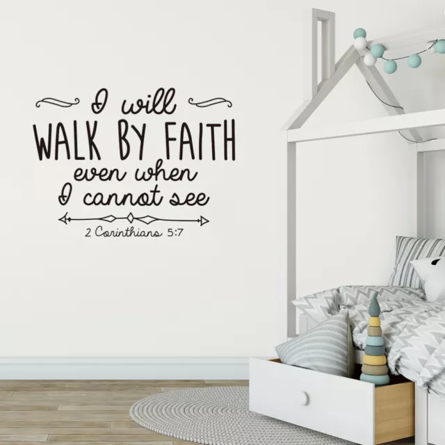 2 Corinthians Smooth Surface Wall Sticker Fashion Wallpapers