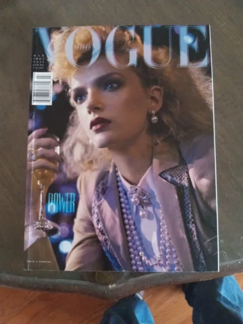 2005 March Vogue Italia Magazine  Hilary Swank - High End Fashion