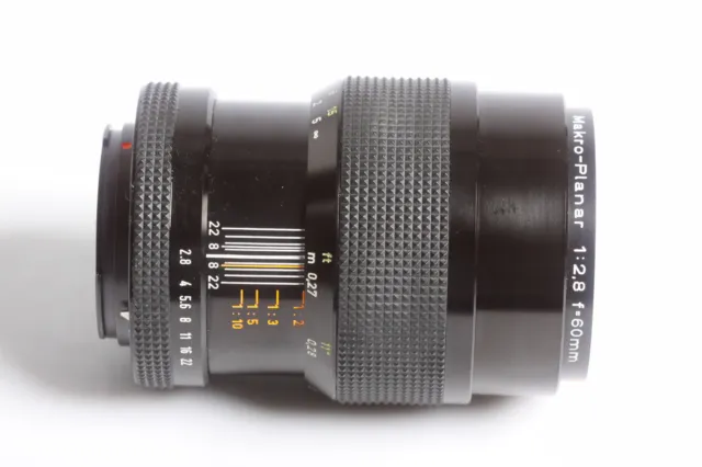Rollei QBM Carl Zeiss MAKRO PLANAR 2,8/60 HFT 60mm 2.8 Lens Germany 2