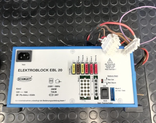 SCHAUDT ELEKTROBLOCK EBL 20 EUR 100,00 PicClick DE