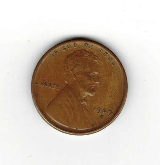 1909-S VDB Lincoln Cent Wheat Penny ----  BU Details Coin ------