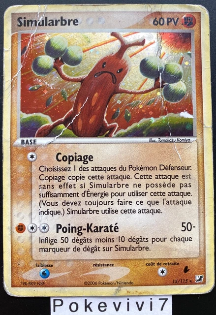 Carte Pokemon SIMULARBRE 15/115 Holo Bloc EX Forces Cachées FR