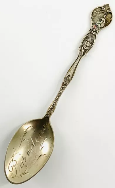 Antique Pasadena California Sterling Silver Souvenir Spoon - Joseph Mayer & Bros