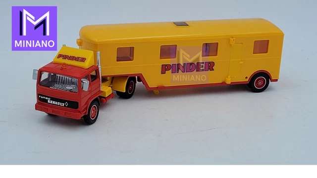 RENAULT Major R350 Semi-Remorque Cuisine du Cirque PINDER - a photo