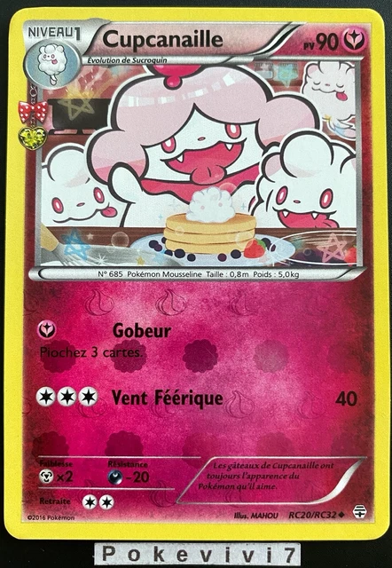 CARTE POKÉMON NYMPHALI EX RC21/RC32 - XY Générations - FR EUR 2,50