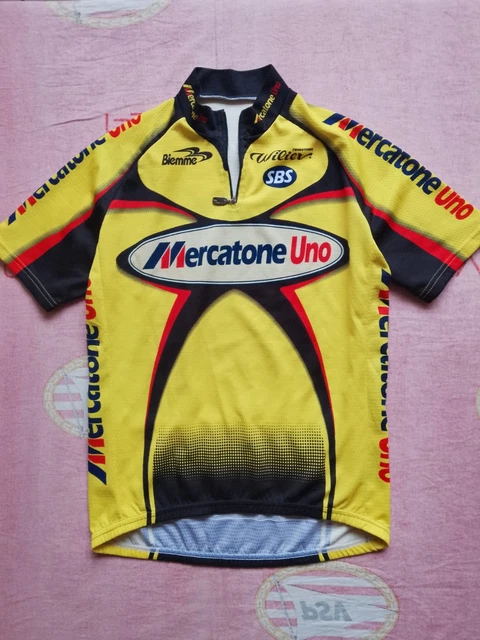 Maillot Cycliste Vintage Biemme – Roslotto ZG Mobili 1997, Taille L