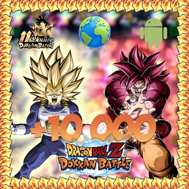 Compte Dokkan Battle IOS/Android Avec +10 000 Dragon Stones (DS) - Livraison Rapide, Neuf