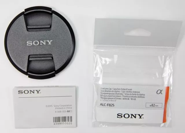 SONY bouchon avant objectif 82mm ALC-F82