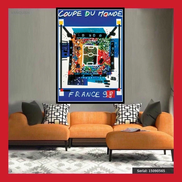 Posters Coupe du Monde 1998 en France - Fineartsfrance