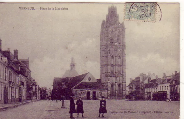 CPA 27 Normandie EURE près Evreux Francheville VERNEUIL s AVRE & Iton 1908 Animé