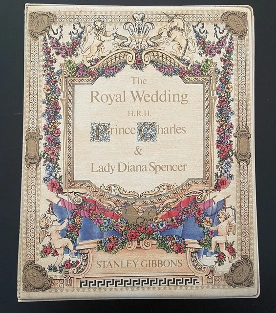 Stanley Gibbons Royal Wedding Stamp Album - Not Complete