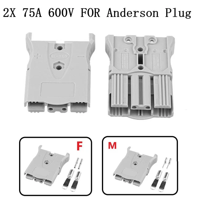 High Quality Connector Plugins Trailer 75A Caravan Forklift Male+female