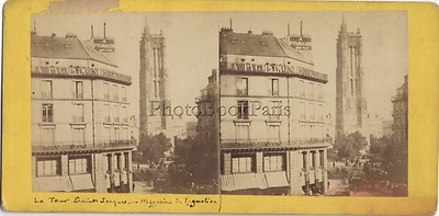 Paris Les Grands Magasins du Louvre France Photo ThL4n20 Stereo Vintage Albumine 