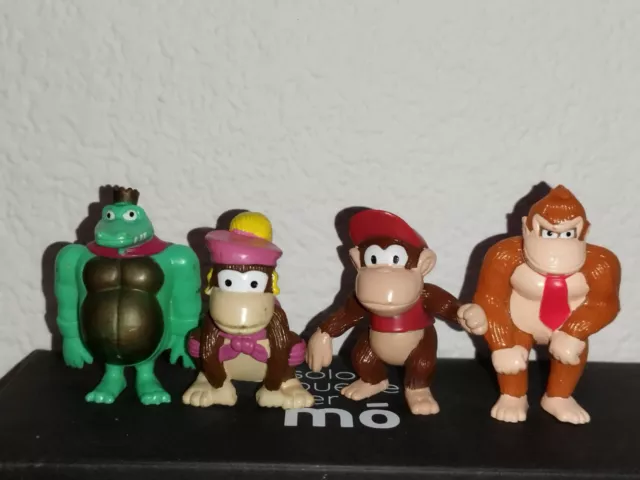 Lot Figurine Donkey Kong King K-Rool France Exclusive Kellogg's Nintendo figure