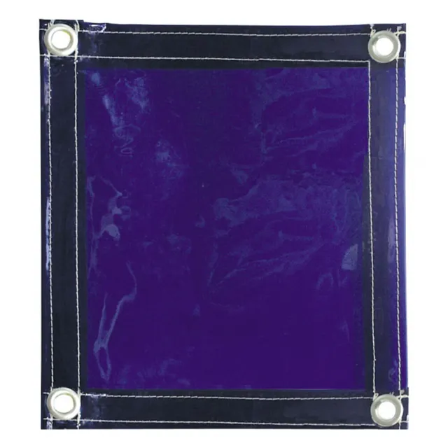 Tillman 604R68 6x8 ft Transparent Blue Vinyl Welding Curtain