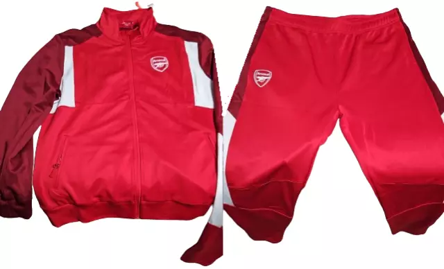 Bellissima Tuta Rossa Dell Arsenal Taglia Xxl Maglia Allenamento Felpa Ufficiale