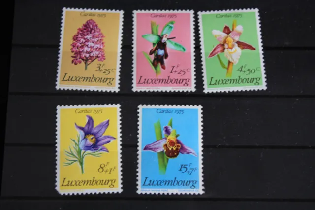 PM 37 Briefmarke postfrisch Luxemburg heimische Flora Orchideen