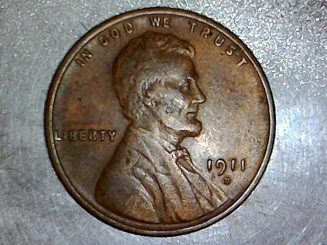 1911 D Lincoln Wheat Cent