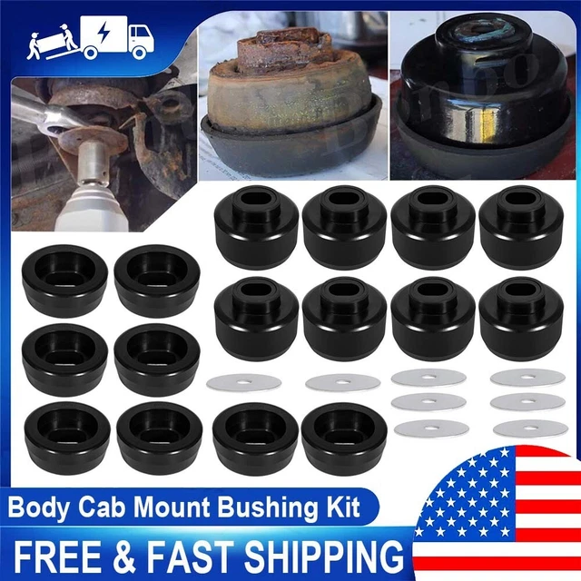 7-141 Body and Cab Mount Bushing Kit For Chevy Silverado Sierra 2/4WD 1999-2014