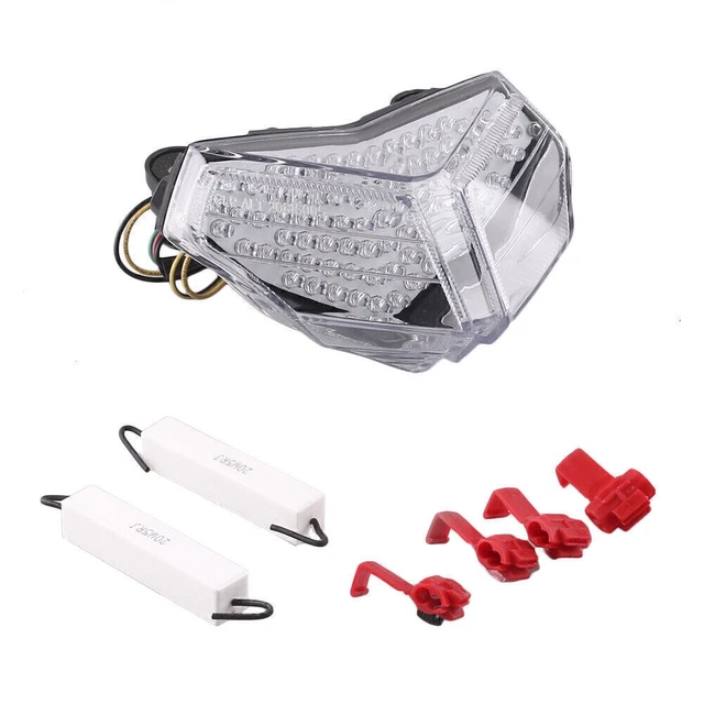 LED Taillight Rear Turn Signal Lamp For DUCATI 1198/R/CORSE 848 1098/R/S 2007-10