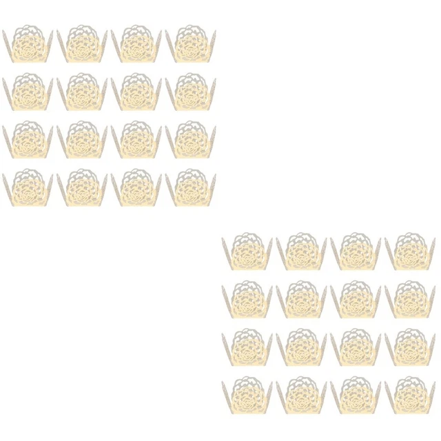 200 Stk klein Schokoladenpapier dekorativer Schokoladenhalter