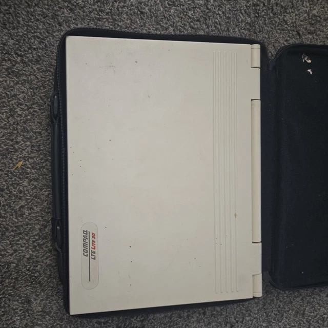 Came across a Compaq Lte lite 4/25c with an IBM mouse and power supply