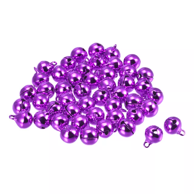 Jingle Bells, 1/2inch 24pcs Small Craft Bells, Purple