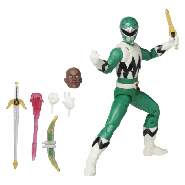 Power Rangers Lightning Collection Action Figurine Perdues Galaxy Vert Ranger