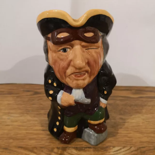 Staffordshire Character Jug By Manor - Highwayman