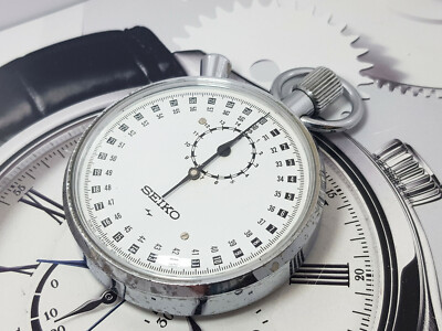 Montre Chronographe Mécanique SEIKO Vintage - Années 70 - Modèle ACRP 88-5058 - Occasion