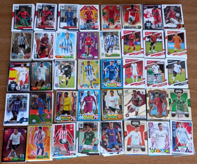 Lote 1000 Cards Cromos Soccer Futbol Donruss Topps Panini Prizm Select