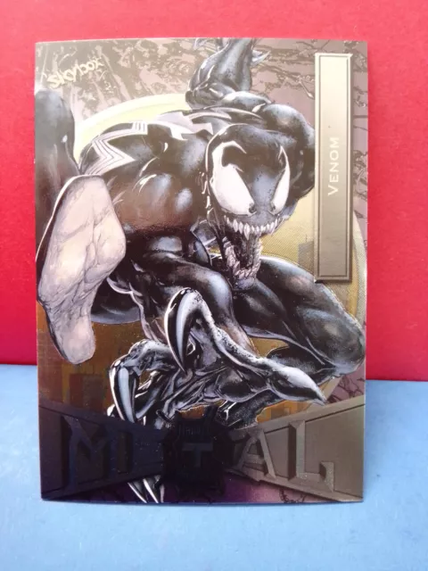 2021 Marvel Metal Universe Spider Man Venom Base set n°93 Upper Deck Skybox