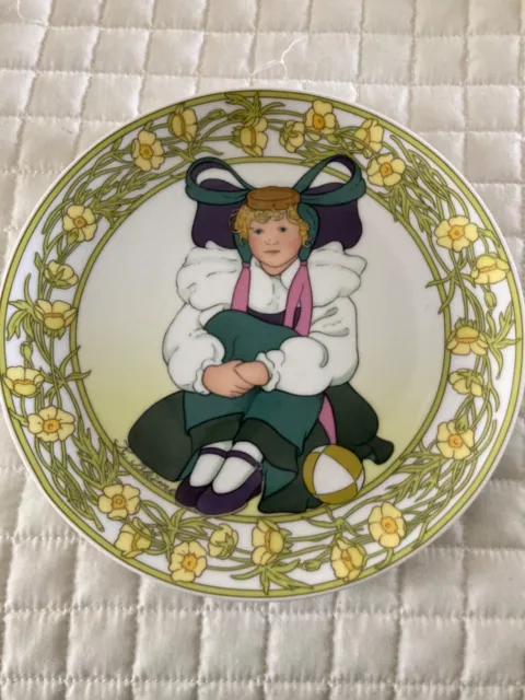 Villeroy & Boch Unicef  Children Of The World Plate No. 13 Heinrich Germany 1978