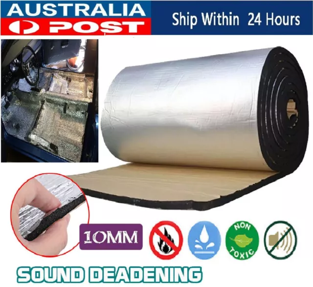 Sound Deadener Mat Car Heat Proof Shield Insulation Deadening Noise Proofing Mat
