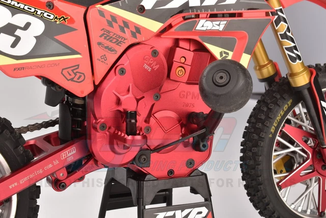 Losi Fxr Motorcycle 1/4 Promoto Mx Alloy Chassis Side Cover Set Gpm Los262012