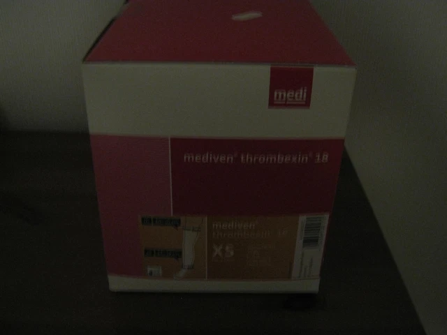 10 Paar Kompressionsstrümpfe Mediven Thrombexin 18: XS NEU+OVP